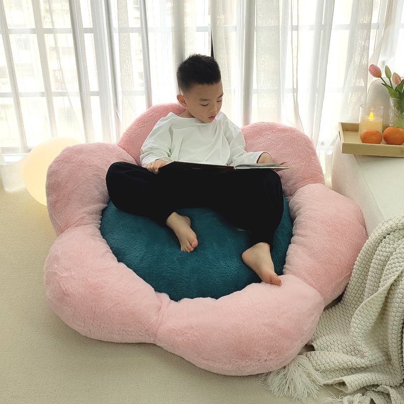 Kids Outdoor Lounge - โซฟาเด็กแบบถุงบีนแบ็ก พับได้ เบาะนั่งเดี่ยว แบบทาทามิ สำหรับนั่งพื้น มุมอ่านหนังสือ