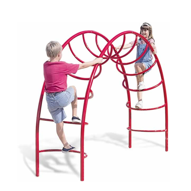 Kids Outdoor Monkey Bars - อุปกรณ์สนามเด็กเล่นเชือกปีนป่ายกลางแจ้ง ตาข่ายปีนป่าย บาร์ลิง หอปีนป่าย สนุกสนานกลางแจ้งสำหรับเด็ก