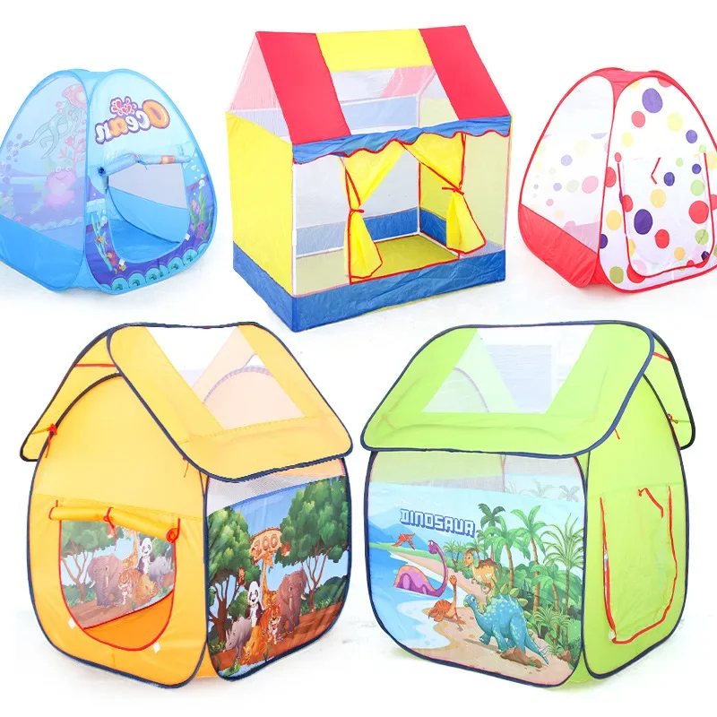 Kids Outdoor Grill - เต็นท์เต็นท์เล่นเด็กแบบพกพาสำหรับเด็กเต็นท์ของเล่นเด็กเล็กพับได้เต็นท์เจ้าหญิงเด็กผู้หญิงปราสาทบ้านกลางแจ้งสำหรับเด็ก