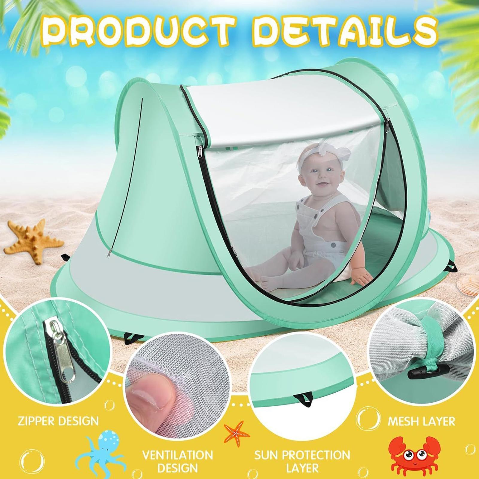 เต็นท์ชายหาดสำหรับเด็กเล็ก เต็ - Kids Outdoor Grill บทวิจารณ์และราคา