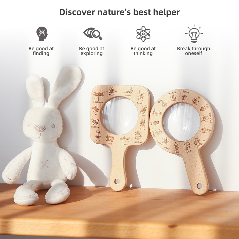ชุดแว่นขยายไม้ สำรวจสัตว์และพื - Kids Outdoor Nature Toys บทวิจารณ์และราคา