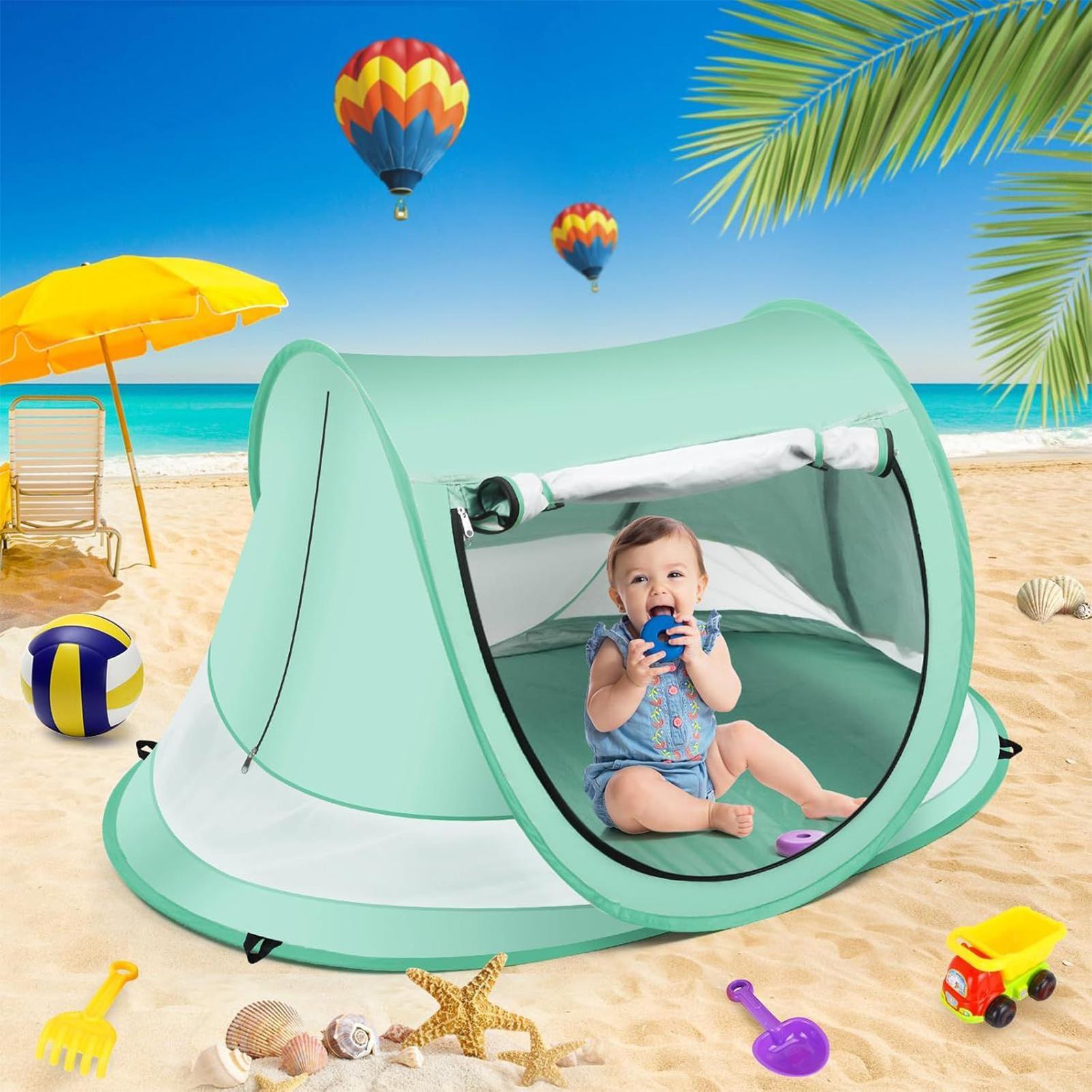 เต็นท์ชายหาดสำหรับเด็กแบบพกพา  - Kids Outdoor House Accessories บทวิจารณ์และราคา