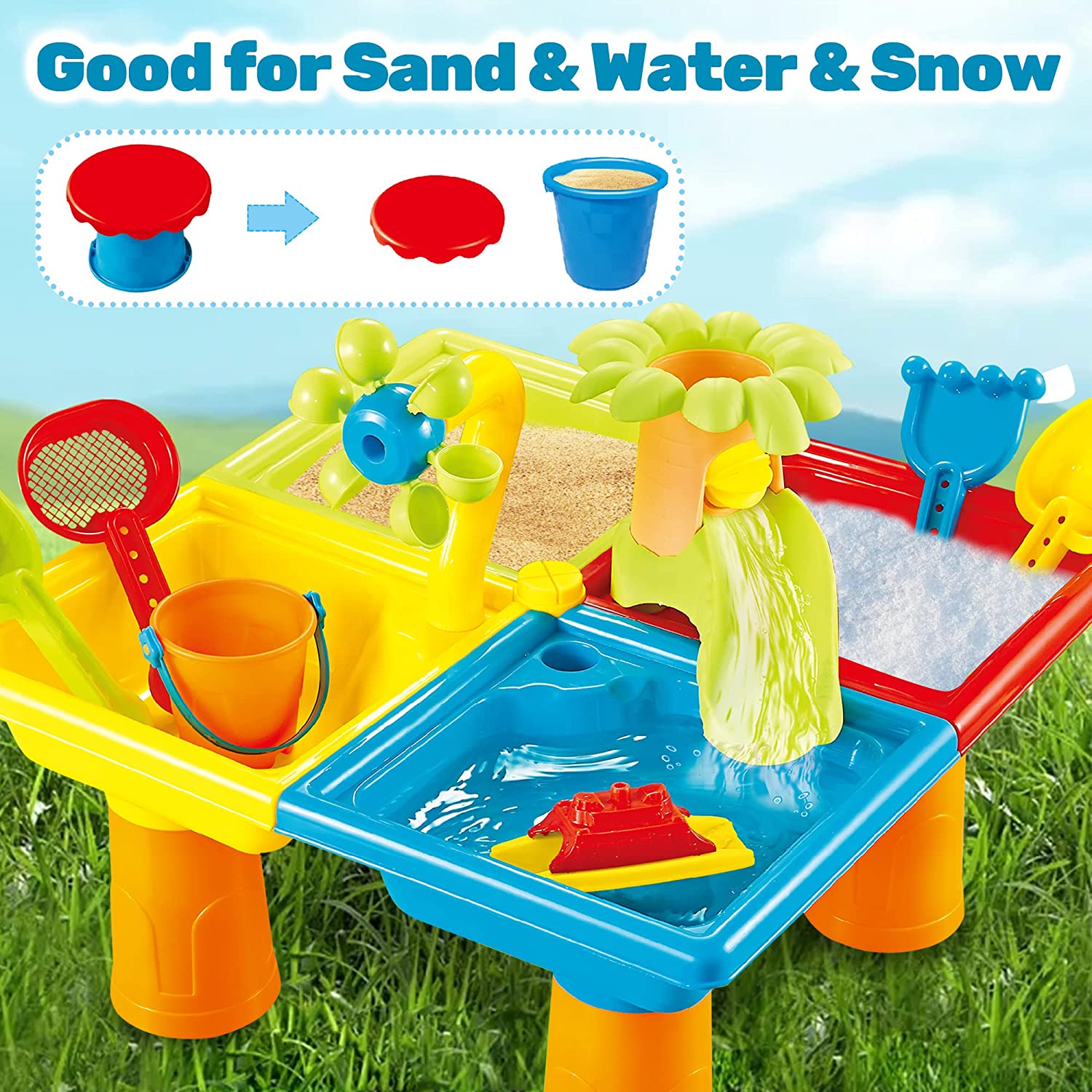ของเล่นสำหรับเด็กเล่นทรายบนโต๊ - Kids Outdoor Nature Toys บทวิจารณ์และราคา