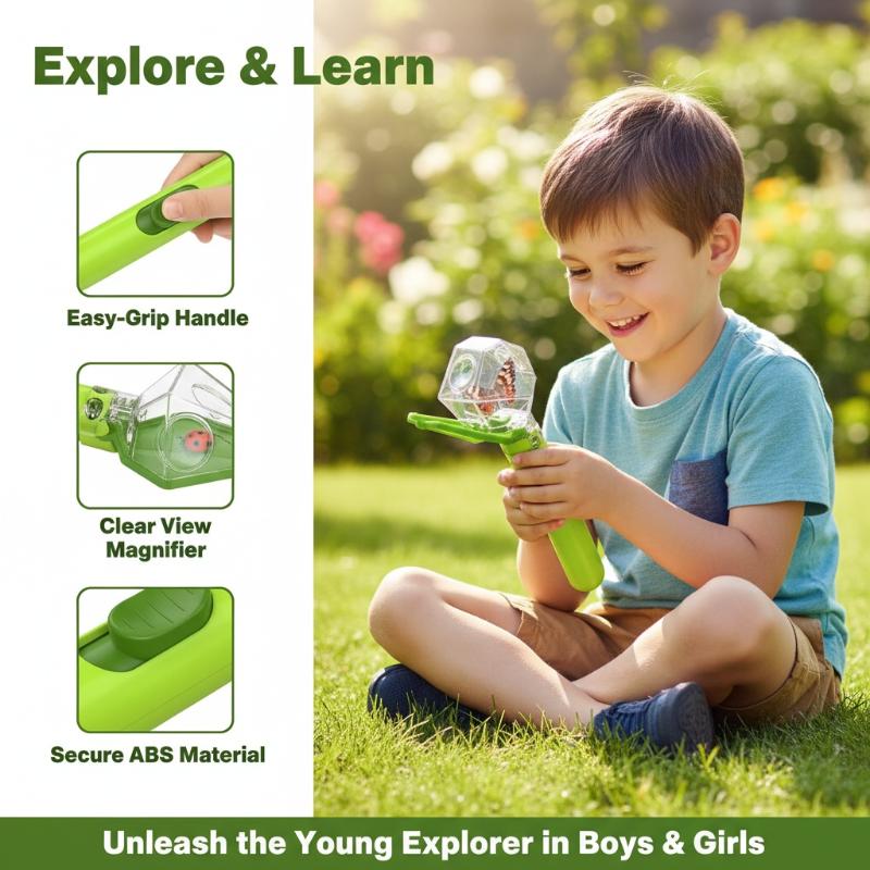 กล่องดักจับแมลงและกล่องดูแมลงส - Kids Outdoor Nature Toys บทวิจารณ์และราคา