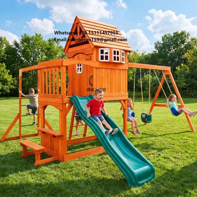 ชุดเครื่องเล่นสนามเด็กเล่นกลาง - Kids Outdoor Monkey Bars บทวิจารณ์และราคา
