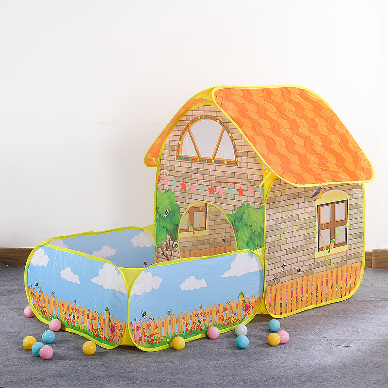 เล่นเต็นท์ของเล่นสระว่ายน้ําสํ - Kids Outdoor Play Area บทวิจารณ์และราคา