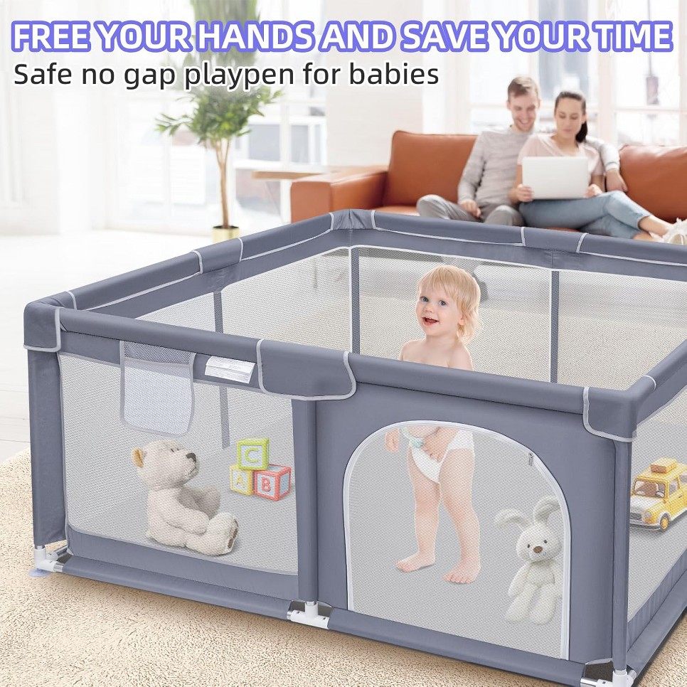 คอกกั้นเด็ก, คอกเด็กขนาดใหญ่พิ - Kids Outdoor Play Area บทวิจารณ์และราคา