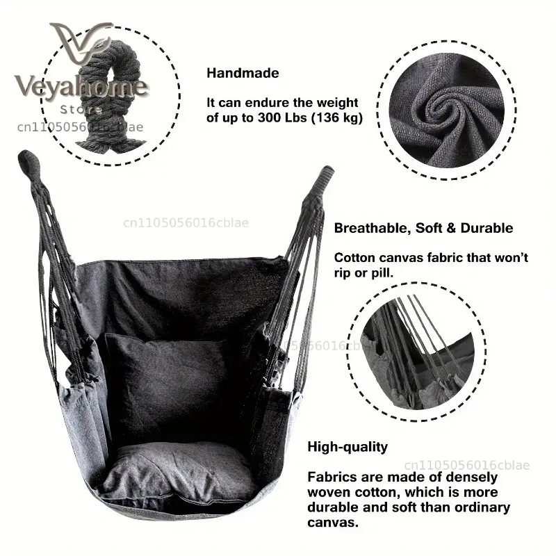 เก้าอี้โยกกลางแจ้ง 1 ตัว ผ้าแค - Kids Outdoor Lounge บทวิจารณ์และราคา