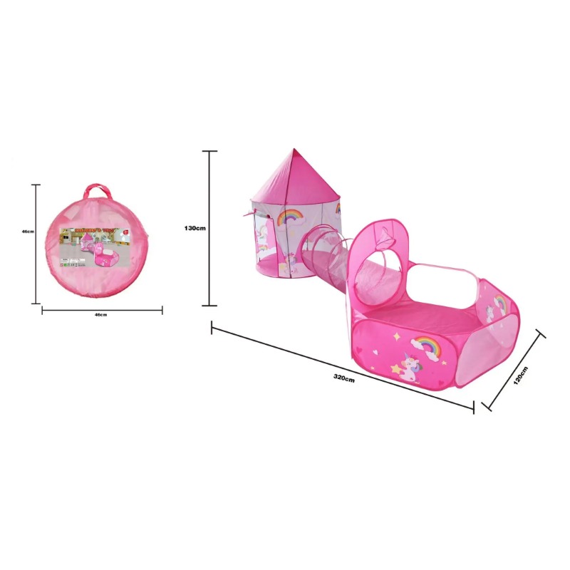 บ้านเต็นท์เด็ก 3 in 1 แบบพกพา  - Kids Outdoor House Accessories บทวิจารณ์และราคา