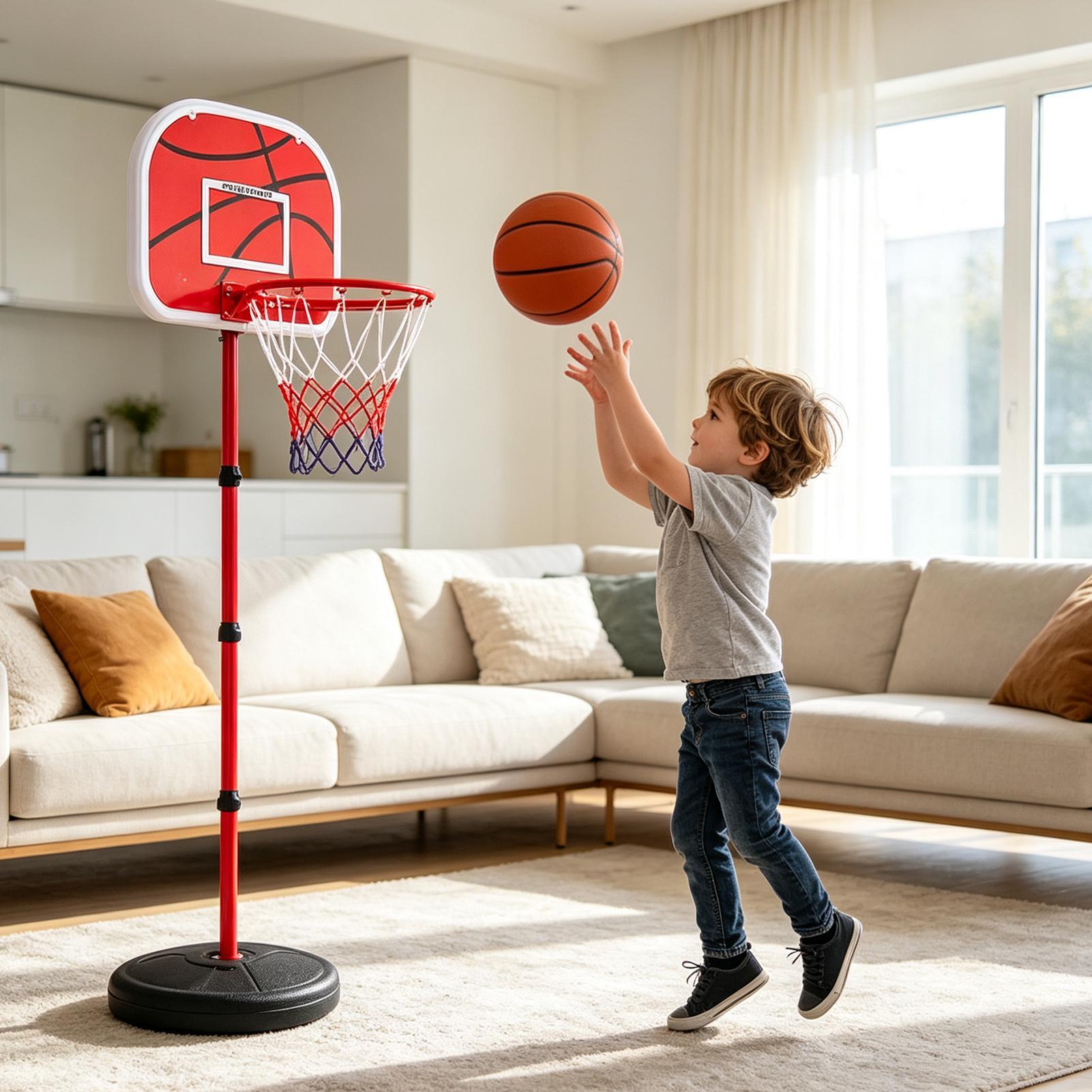 ห่วงบาสเก็ตบอลและขาตั้งสำหรับเ - Kids Outdoor Ball บทวิจารณ์และราคา