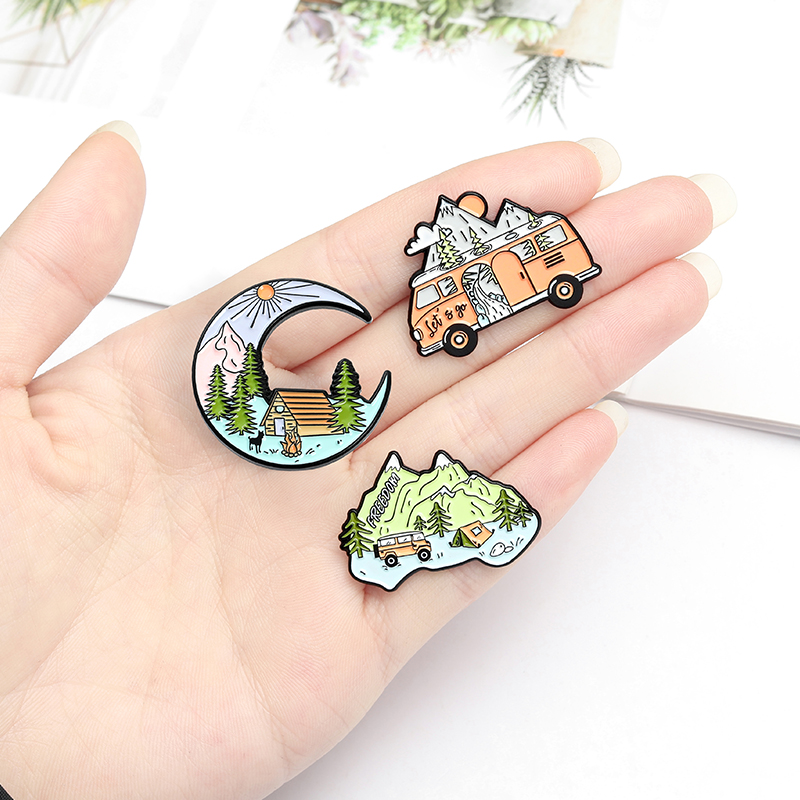 Go เคลือบ Pins Custom Mountain - Kids Outdoor Grill บทวิจารณ์และราคา