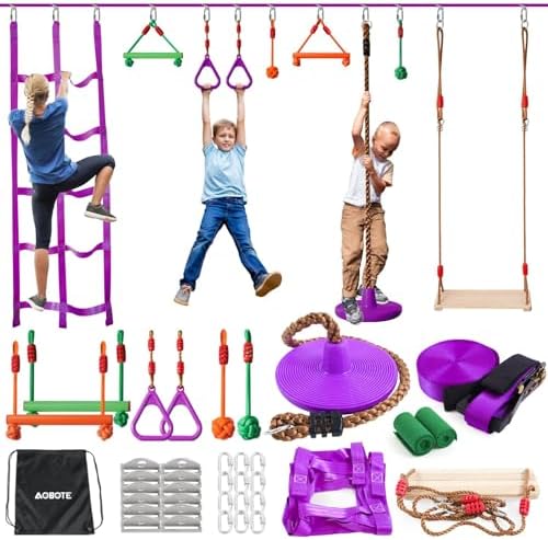 สนามฝึกความแข็งแกร่งสำหรับเด็ก - Kids Outdoor Monkey Bars บทวิจารณ์และราคา