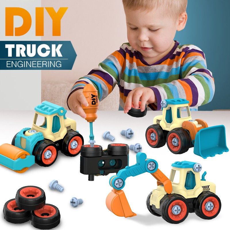 Nut Disassembly Loading Unload - Kids Outdoor Excavator บทวิจารณ์และราคา