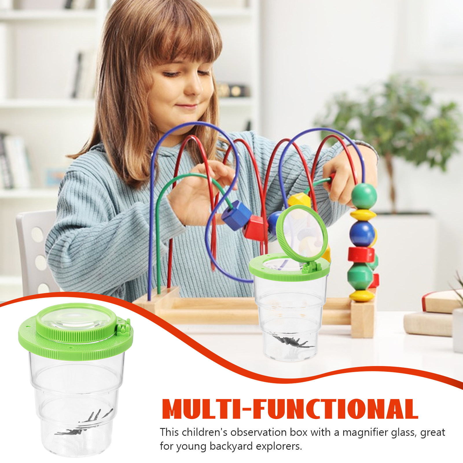 กล่องสังเกตแมลงสำหรับเด็ก พร้อ - Kids Outdoor Nature Toys บทวิจารณ์และราคา