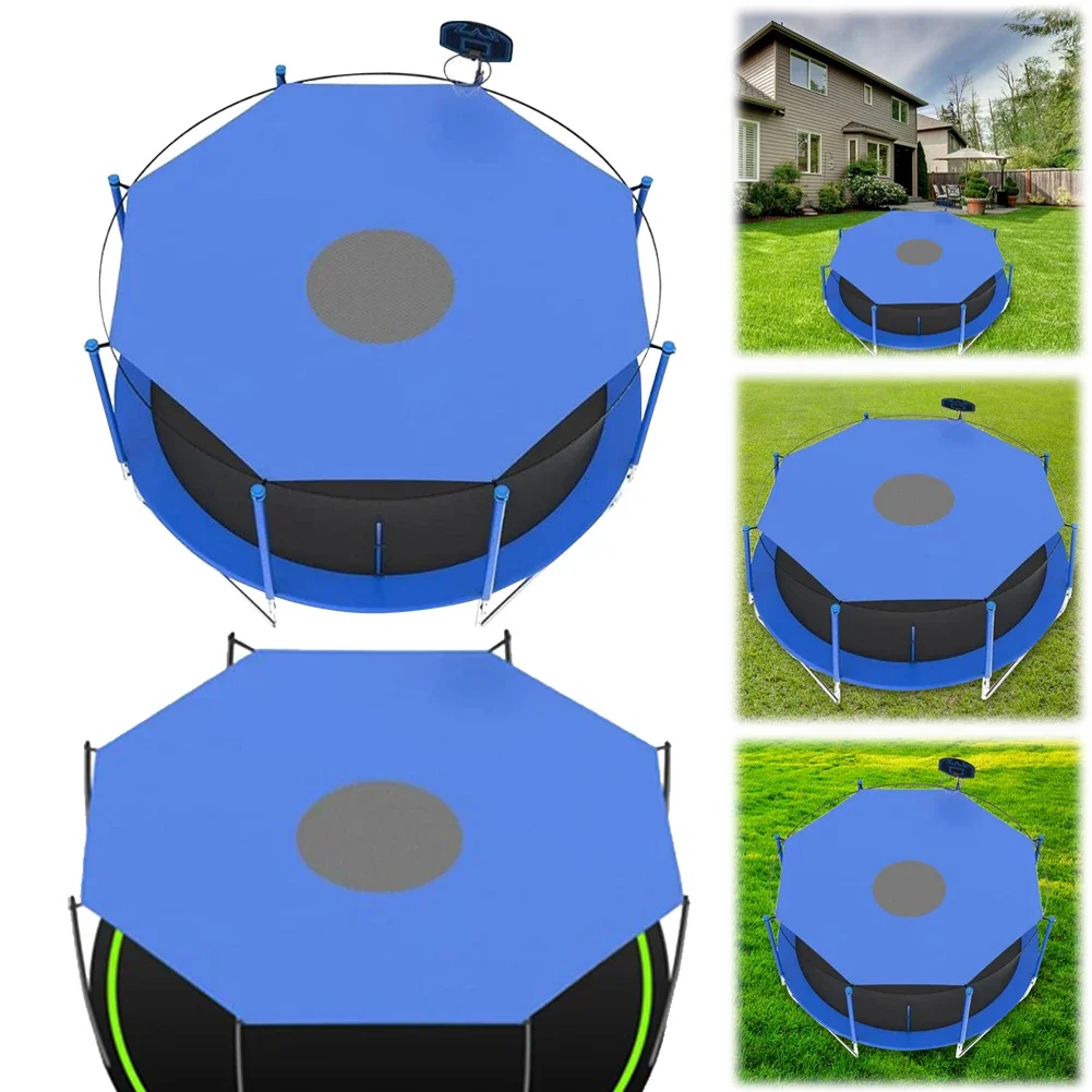 6/8/10ft Trampoline COVER Anti - Kids Outdoor Play Area บทวิจารณ์และราคา
