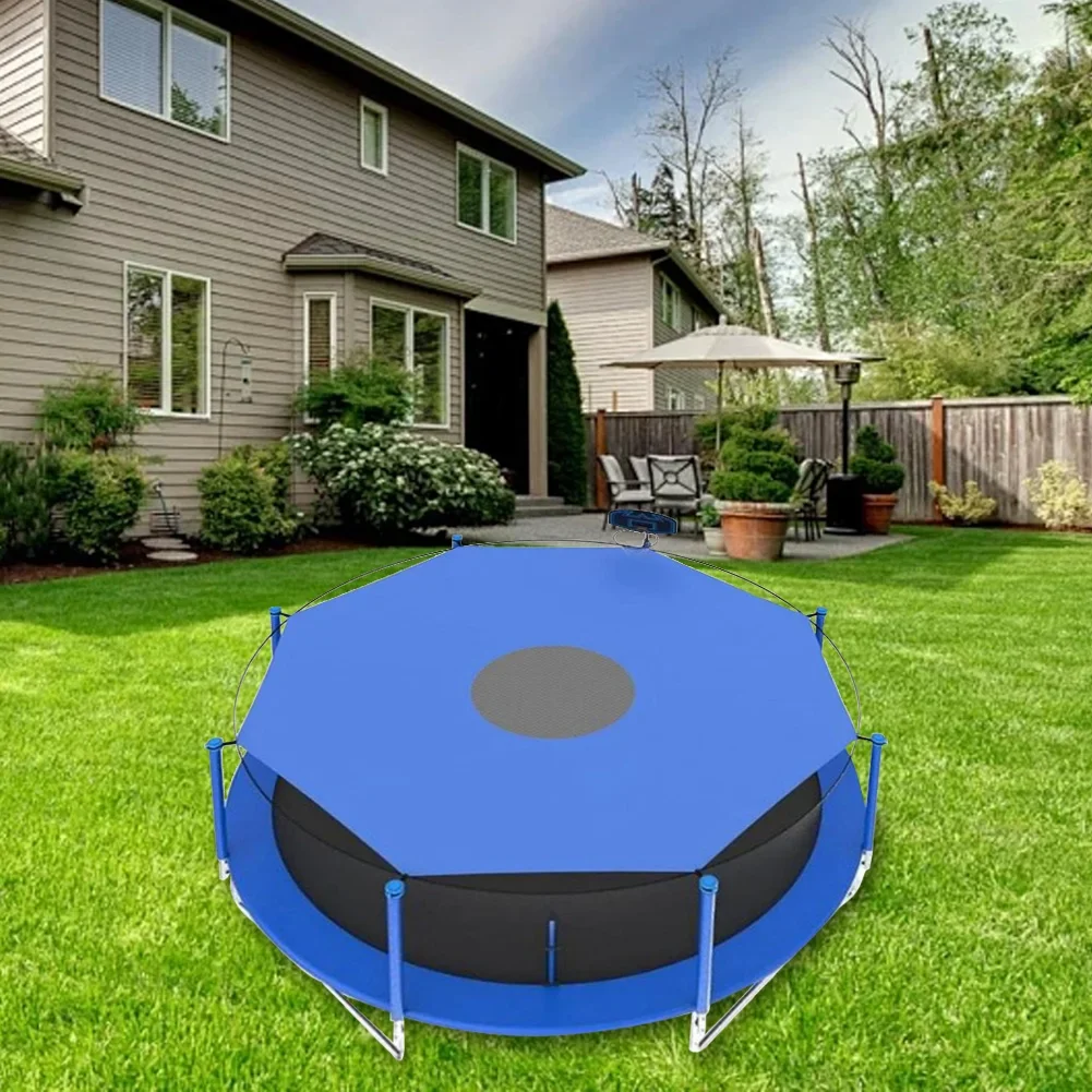6/8/10ft Trampoline COVER Anti - Kids Outdoor Play Area บทวิจารณ์และราคา