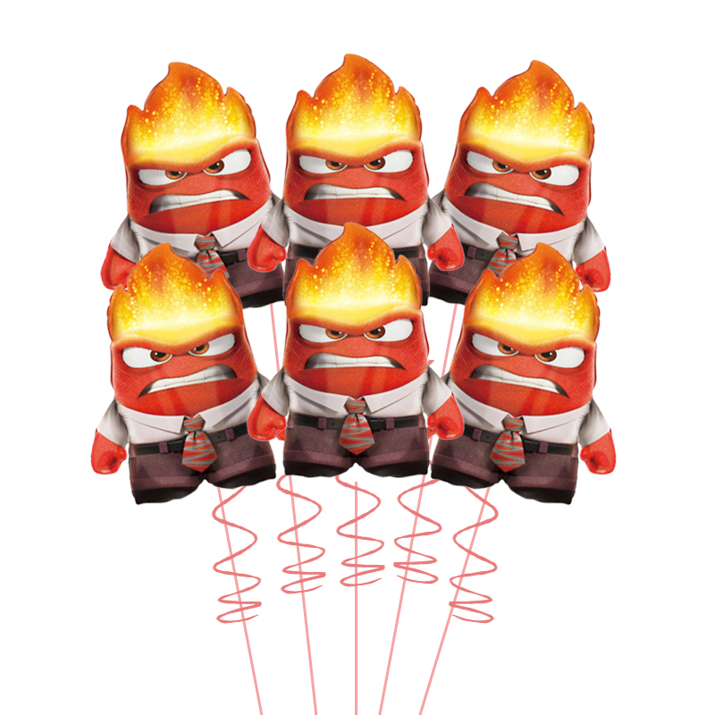 6 ชิ้น Hot Inside Out2 ลูกโป่ง - Kids Outdoor Easter Toys บทวิจารณ์และราคา