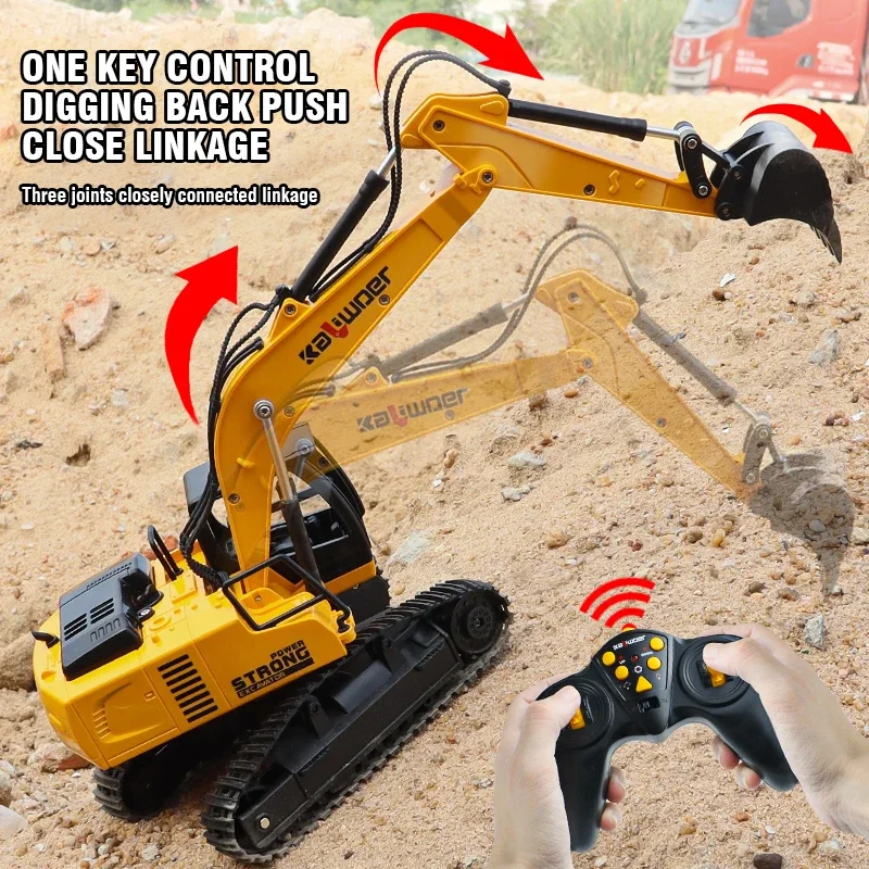 Huina Rc Excavator 1/24 9Ch รี - Kids Outdoor Excavator บทวิจารณ์และราคา