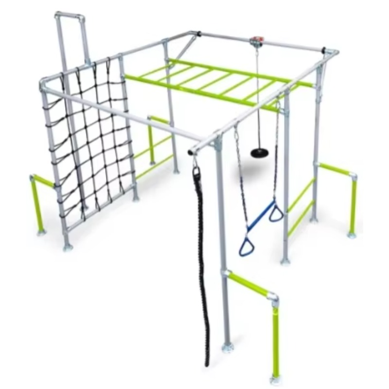 อุปกรณ์สนามเด็กเล่นกลางแจ้ง อุ - Kids Outdoor Monkey Bars บทวิจารณ์และราคา