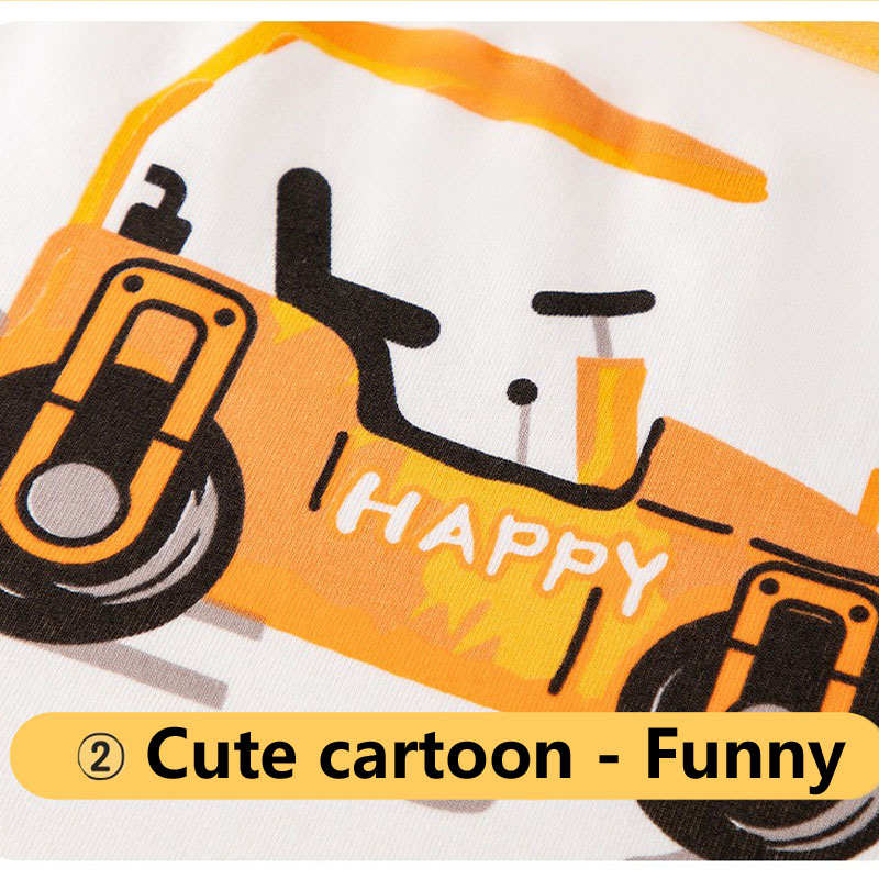4/8 ชิ้นผ้าฝ้ายคุณภาพสูง Boy B - Kids Outdoor Excavator บทวิจารณ์และราคา