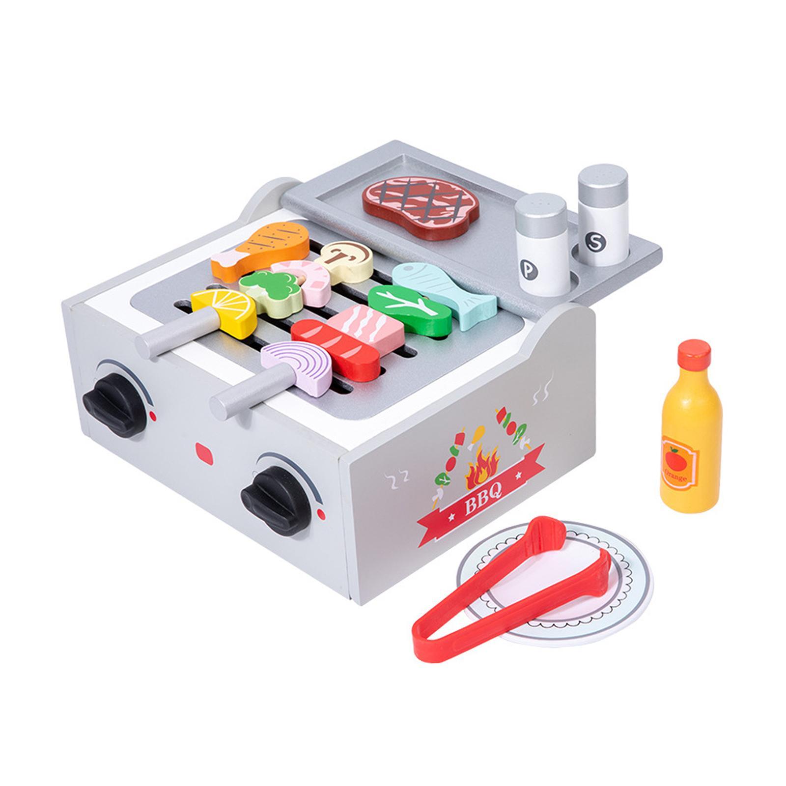 ชุดของเล่นบาร์บีคิวไม้สำหรับเด - Kids Outdoor Grill บทวิจารณ์และราคา