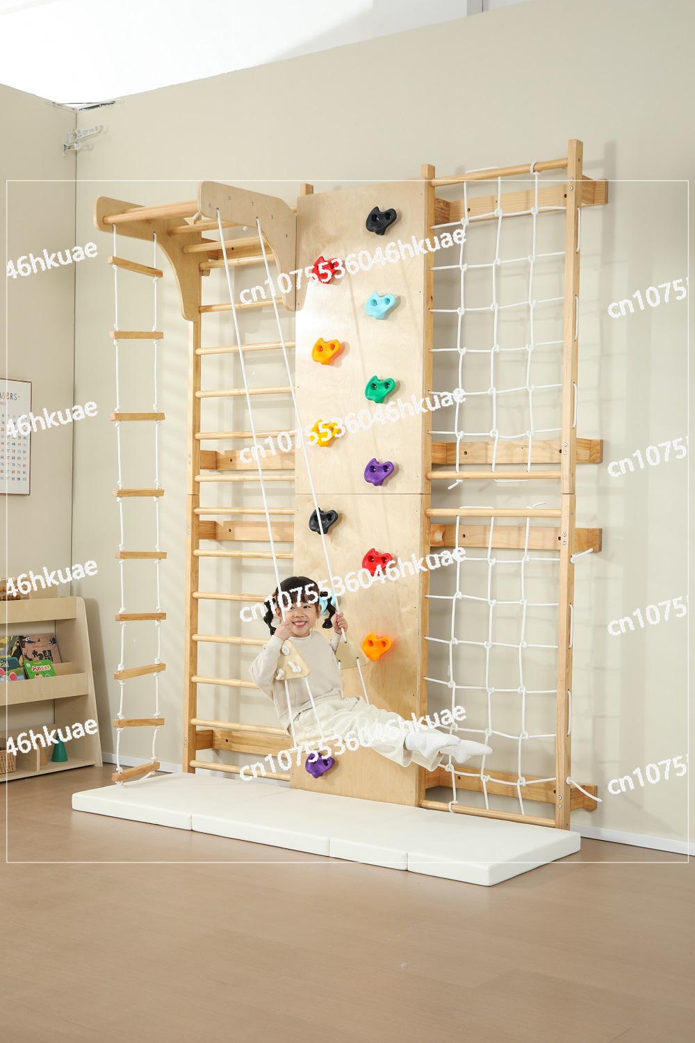 โครงปีนป่ายสำหรับเด็กพร้อมส่ง  - Kids Outdoor Monkey Bars บทวิจารณ์และราคา