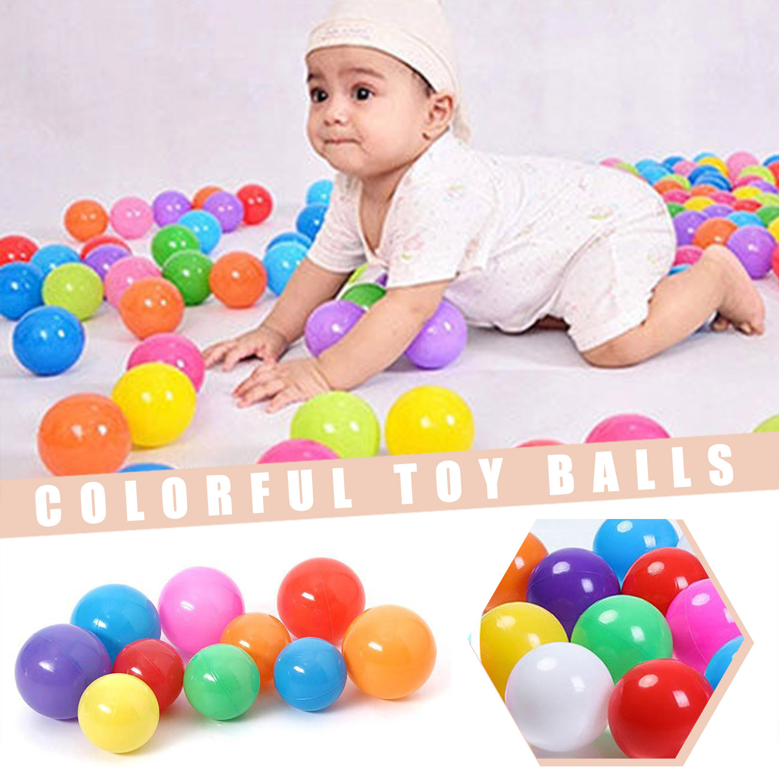 ลูกบอลพลาสติกขนาด 55 มม. จำนวน - Kids Outdoor House Accessories บทวิจารณ์และราคา