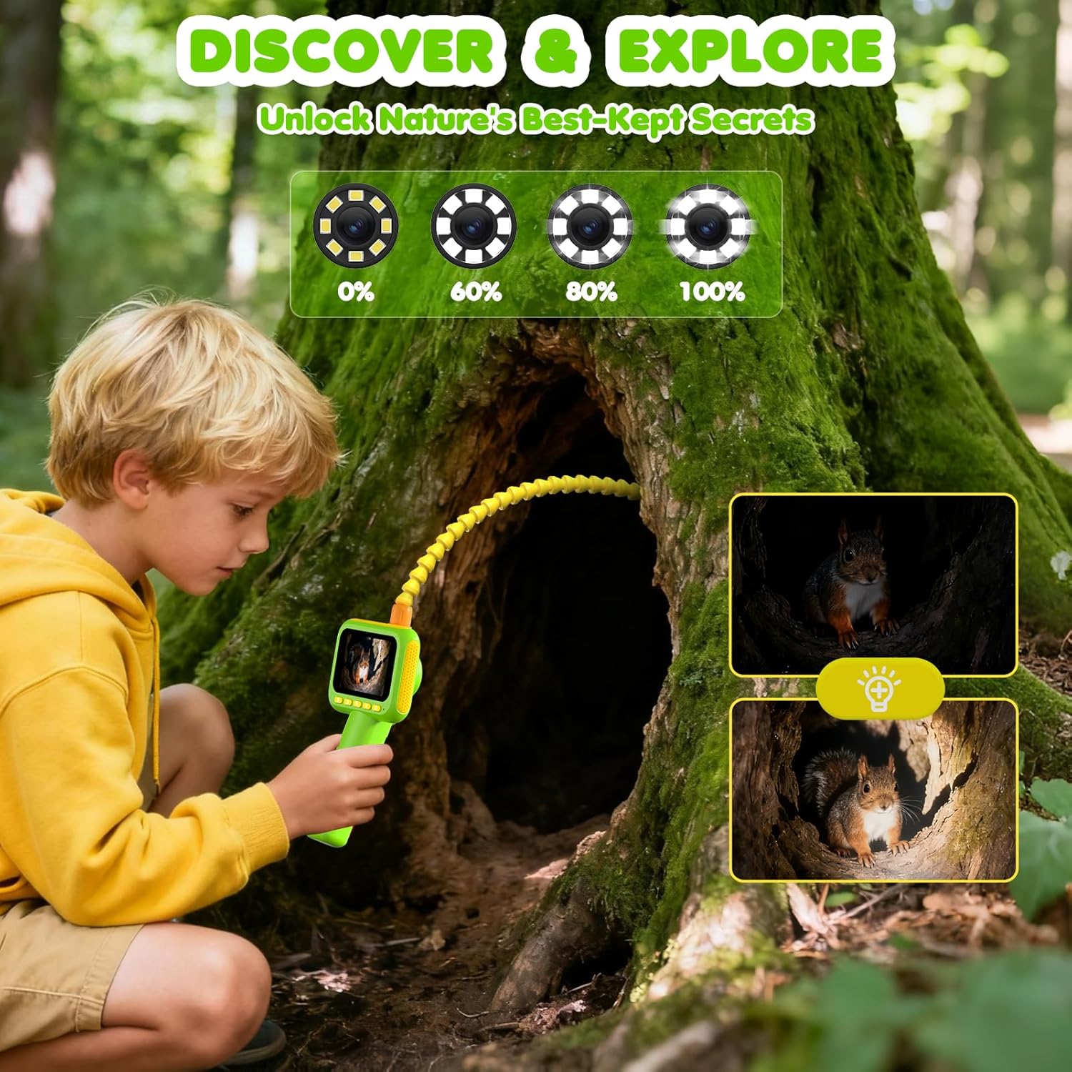 กล้องเอนโดสโคปสำหรับเด็ก, กล้อ - Kids Outdoor Nature Toys บทวิจารณ์และราคา