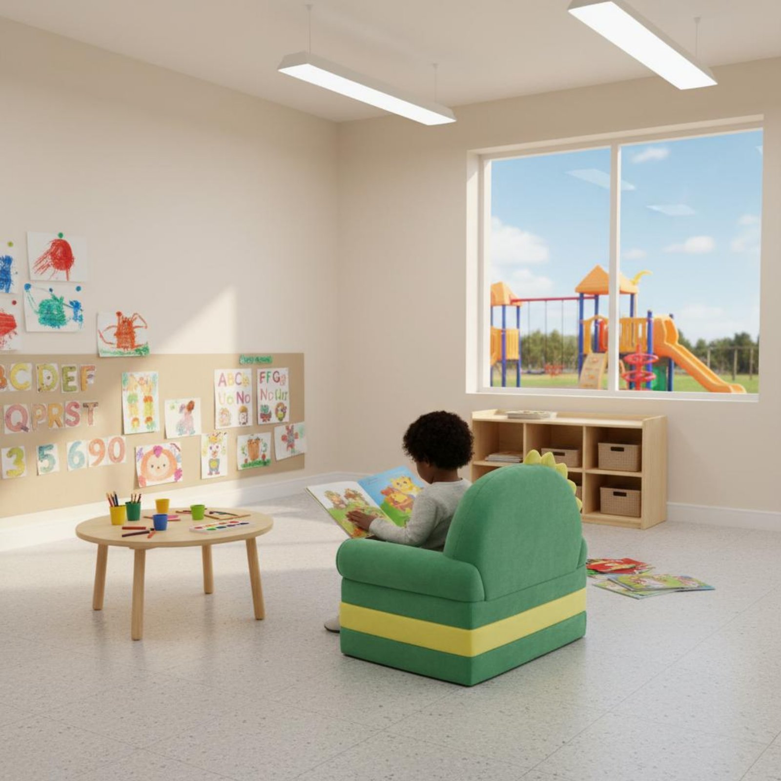 โซฟาเด็กแบบพับได้ เก้าอี้โซฟาเ - Kids Outdoor Lounge บทวิจารณ์และราคา