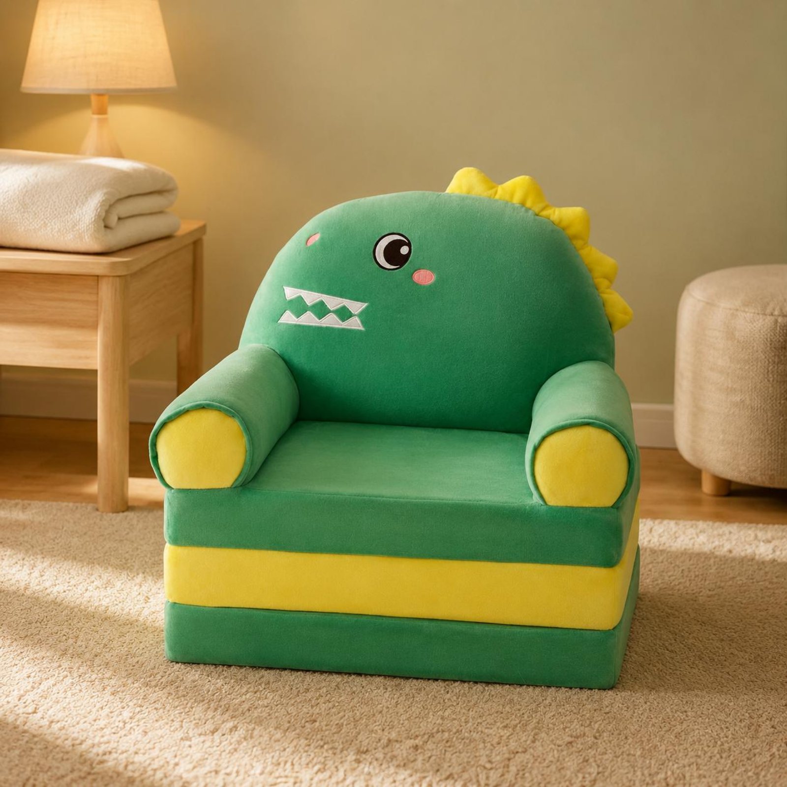 โซฟาเด็กแบบพับได้ เก้าอี้โซฟาเ - Kids Outdoor Lounge บทวิจารณ์และราคา