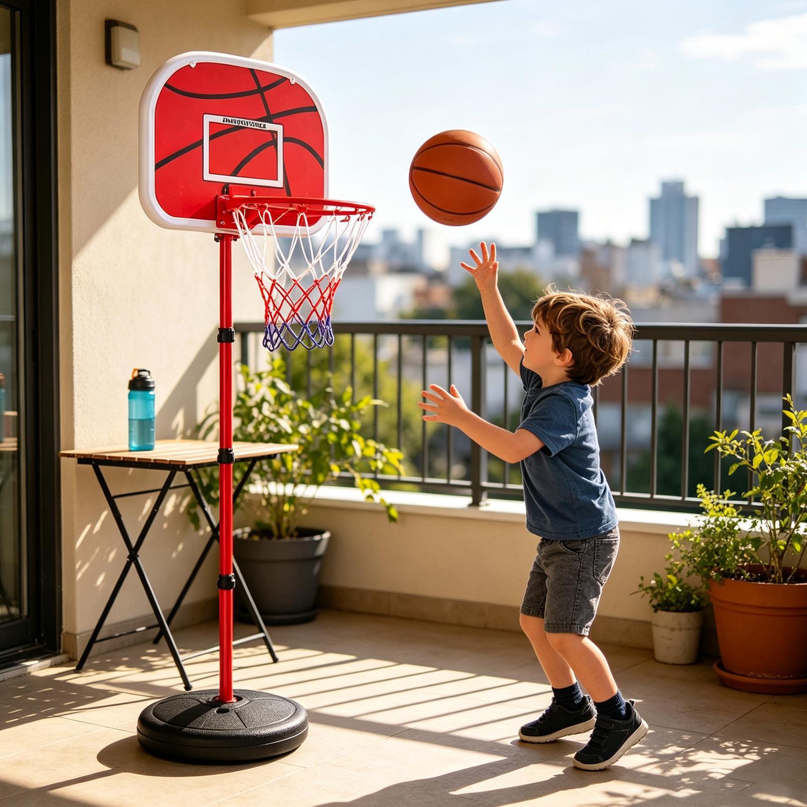 ห่วงบาสเก็ตบอลสำหรับเด็ก ปรับร - Kids Outdoor Ball บทวิจารณ์และราคา