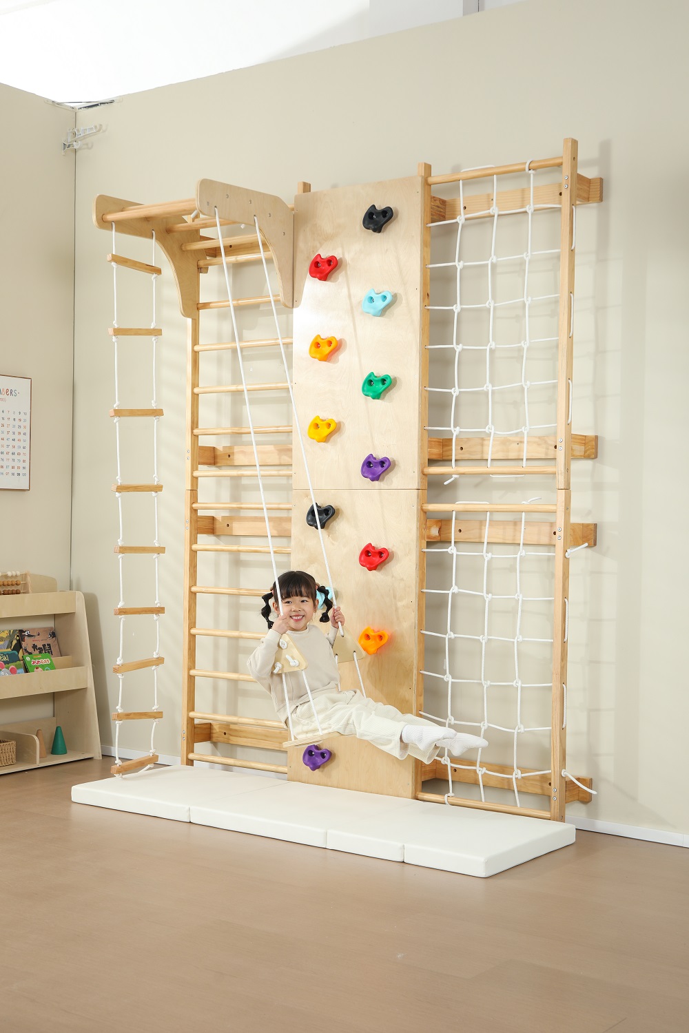 บาร์โหนสำหรับเด็กในร่ม โครงไม้ - Kids Outdoor Monkey Bars บทวิจารณ์และราคา