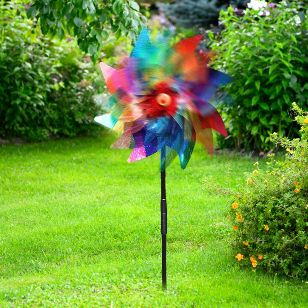 Windmill Bird Repellent ตกแต่ง - Kids Outdoor Yard Toys บทวิจารณ์และราคา
