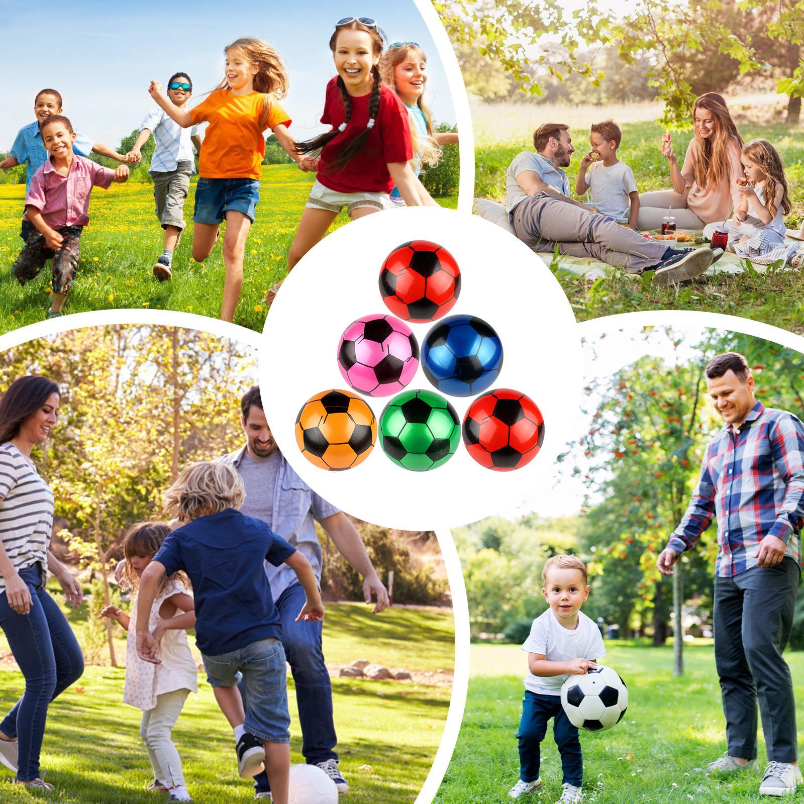 ลูกฟุตบอลเป่าลม 6 ชิ้น ของเล่น - Kids Outdoor Yard Toys บทวิจารณ์และราคา