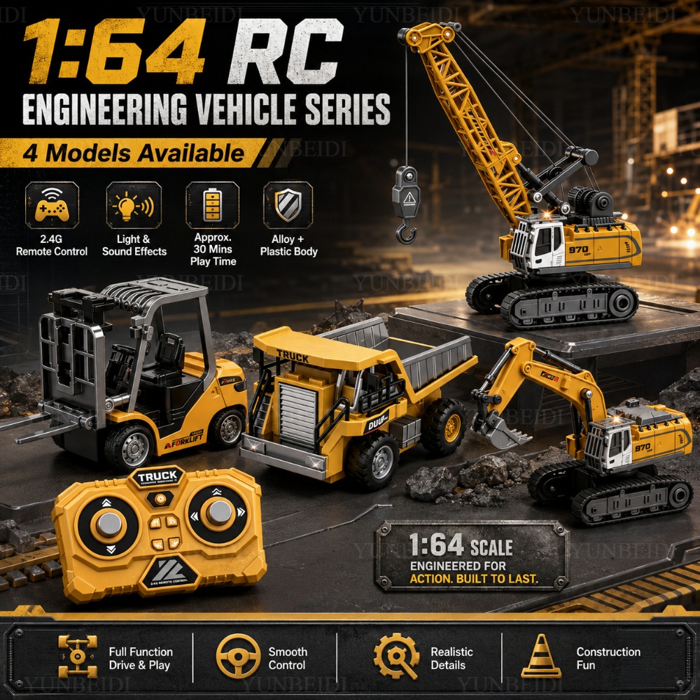 รถบังคับวิทยุขนาดเล็ก 1:64 รถย - Kids Outdoor Excavator บทวิจารณ์และราคา